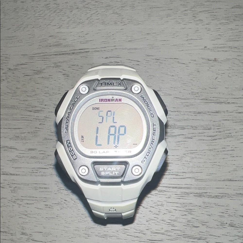 Timex Ironman White and Black Smartwatch